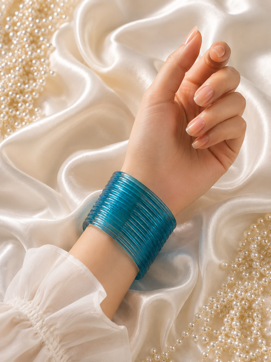 Glass bangles - Feroze - 12