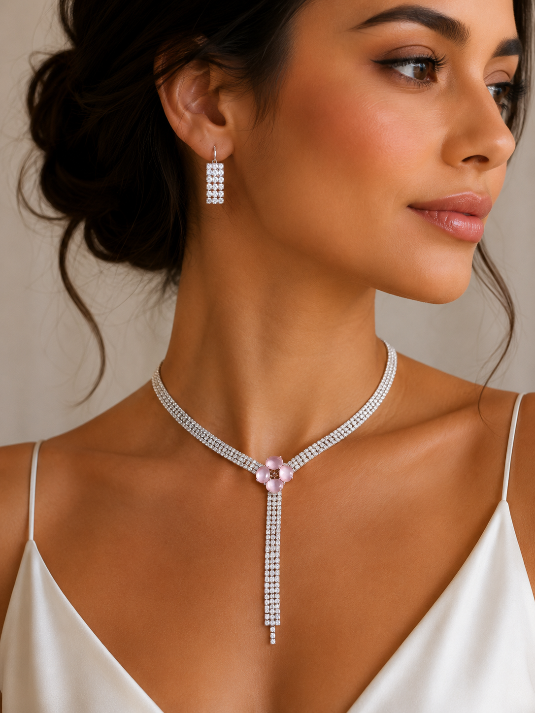 Pink Flower Set (Mahnoorbano)