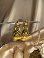 Nani ki jhumkiyan khass collection-gold and yellow