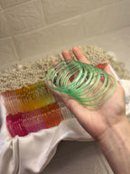 Viral Jelly bangles - Green
