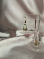 White Jali jhumki - rozana