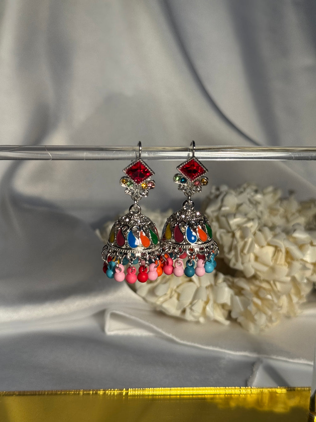 Chakor silver booti Rang-e-desi multi