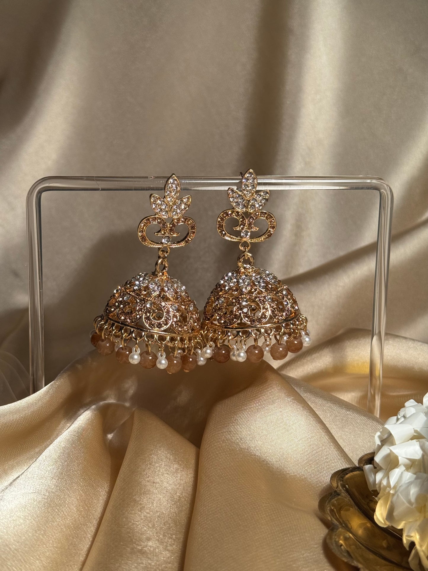 Mehwish-khass gold and brown