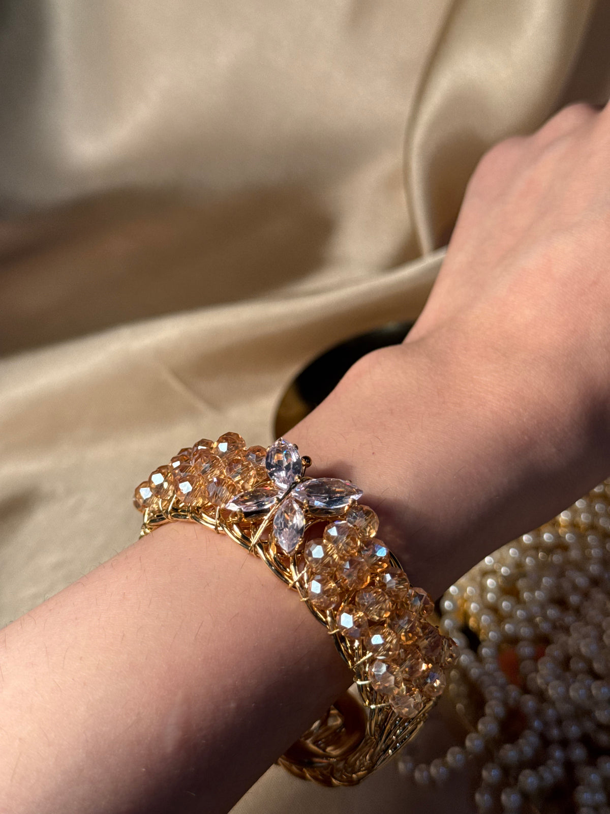 gold butterfly bracelet (kids collection)