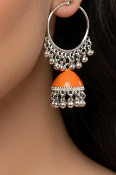 Moti Meena Bano Bali (orange)