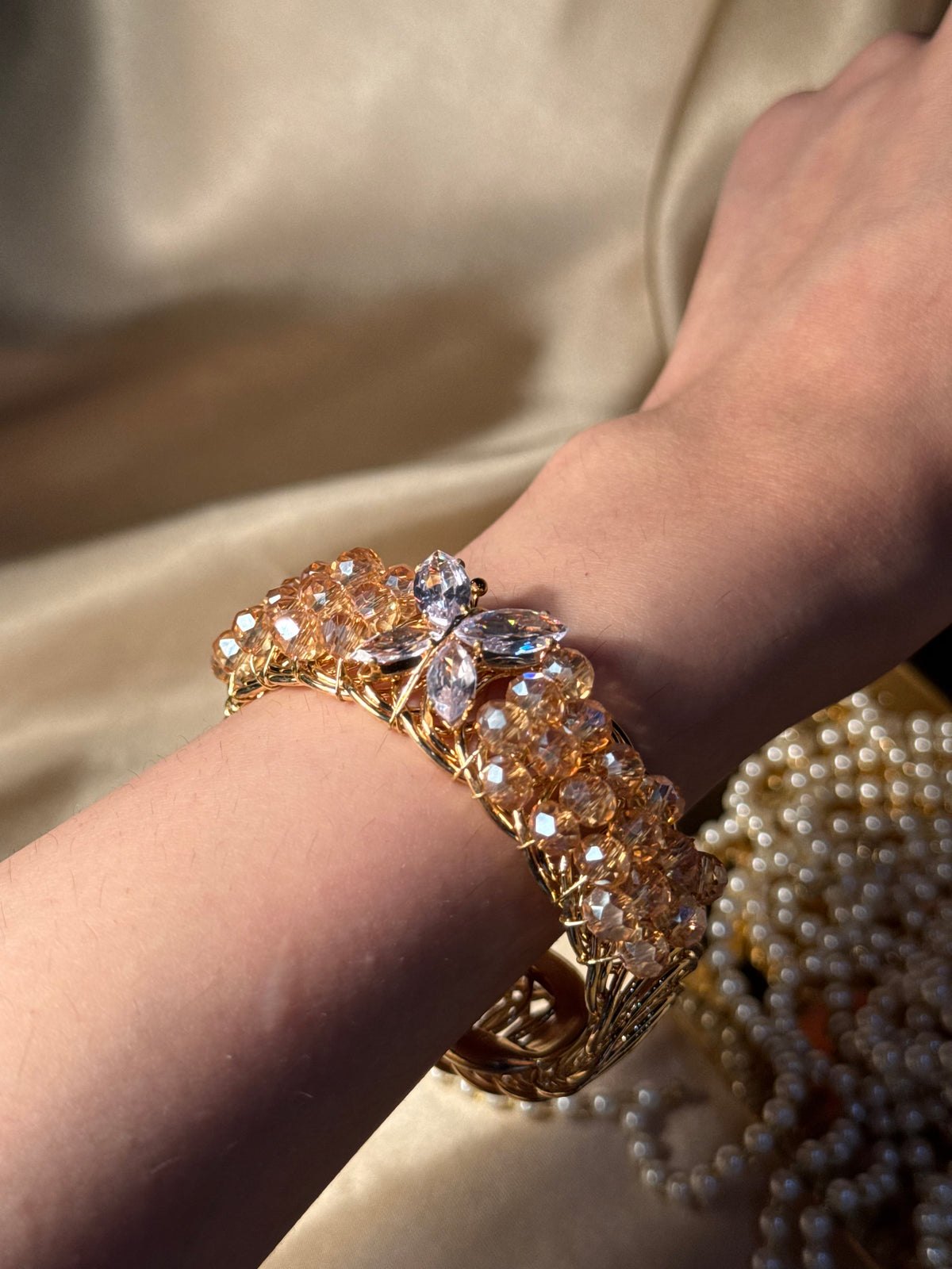 gold butterfly bracelet (kids collection)
