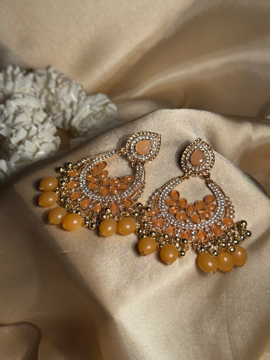 Nilofer khass collection-gold and orange