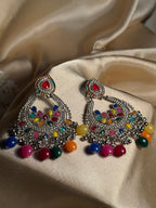 Nilofer khass collection-silver and multi