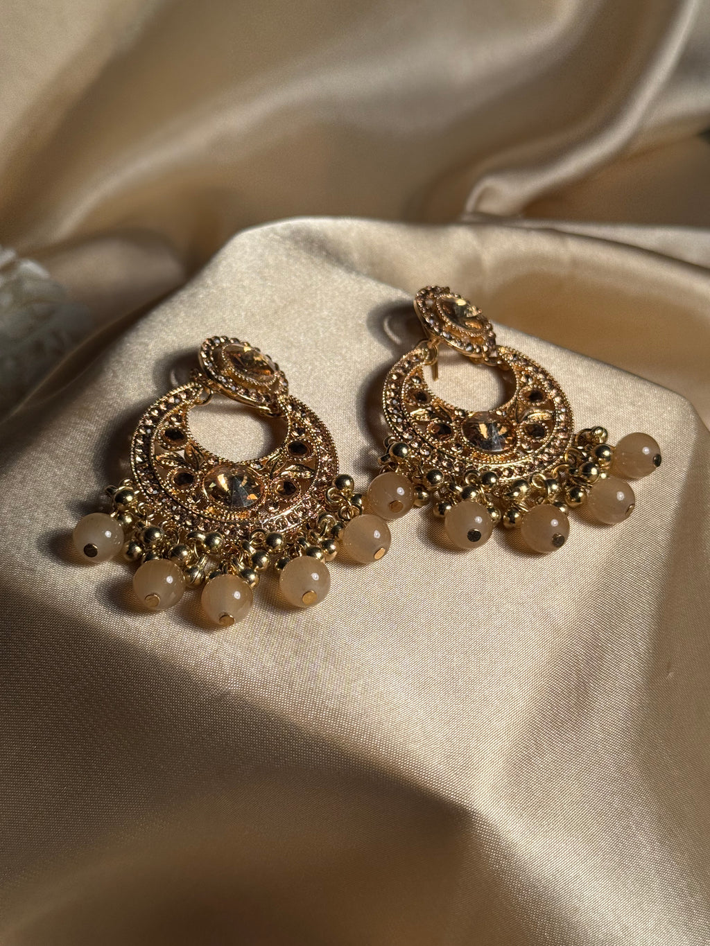Sultana chandbali khass collection-gold