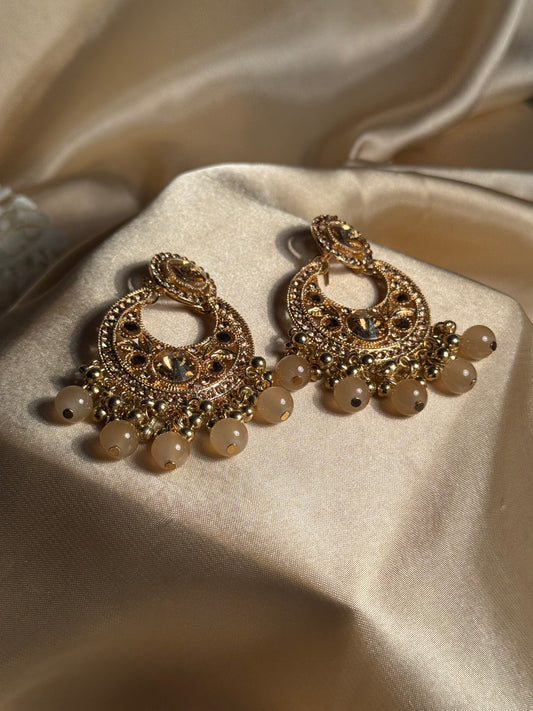 Sultana chandbali khass collection-gold