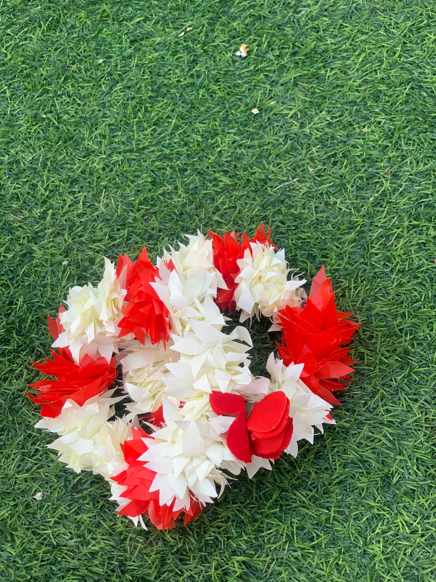 Gajra - Red and White Pair