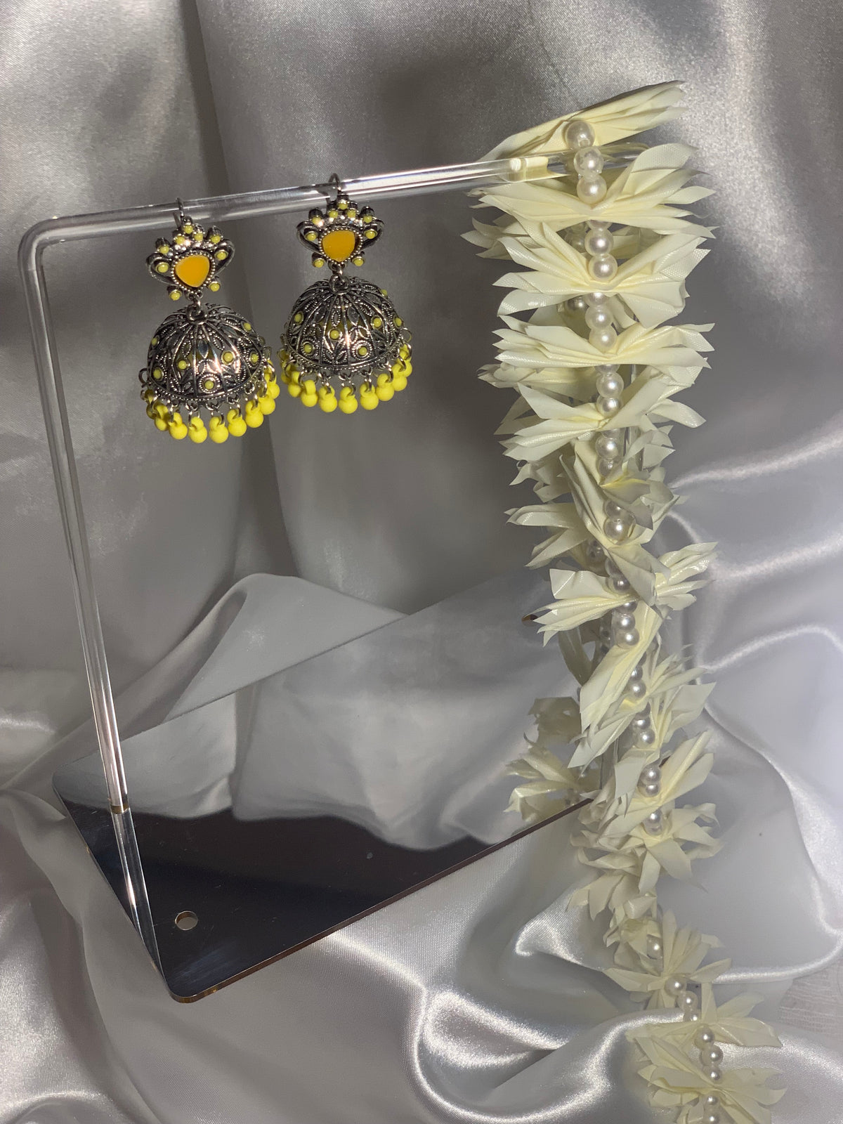 Hurrem Jhumkay (Yellow)