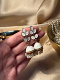 Booti Jhumki - white