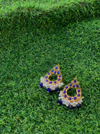 Zeba Kundan - blue.