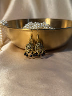 Mini jhumki black - rozana