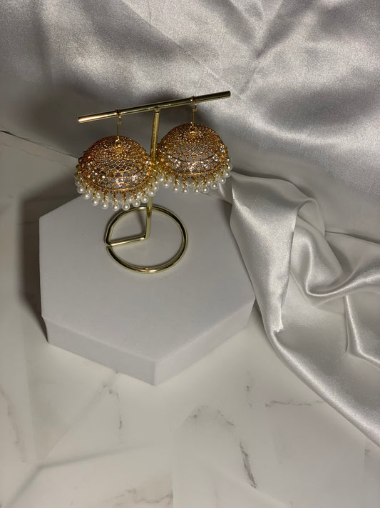 Katoori Jhumki - Gold