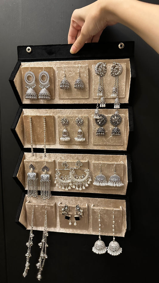 Silver Jhumka box