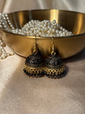 Aliza jhumki black - rozana