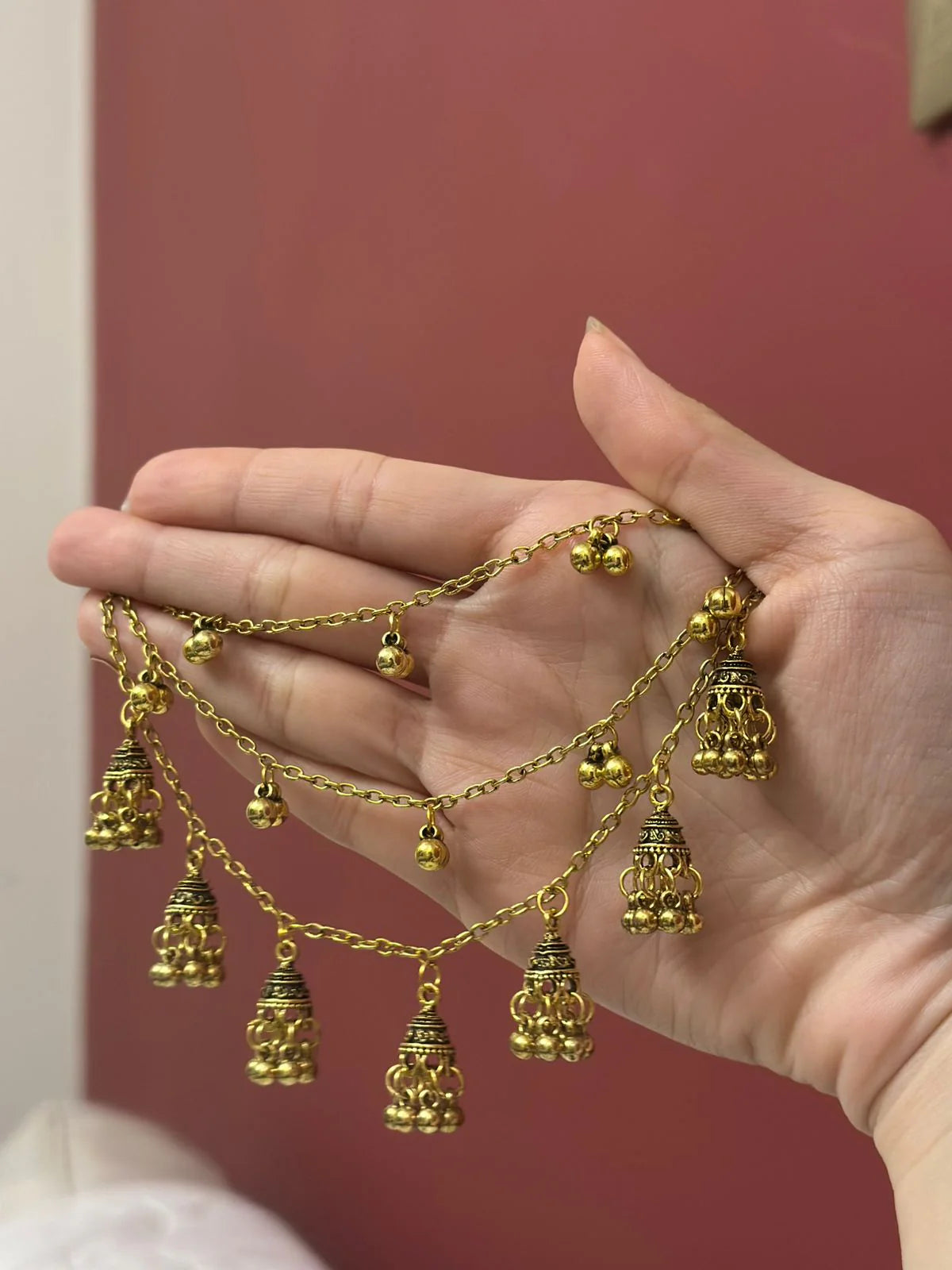 Jhumkay Waalay Saharay Earrings (antique)