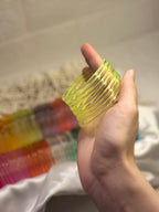 Viral Jelly bangles - Neon Yellow