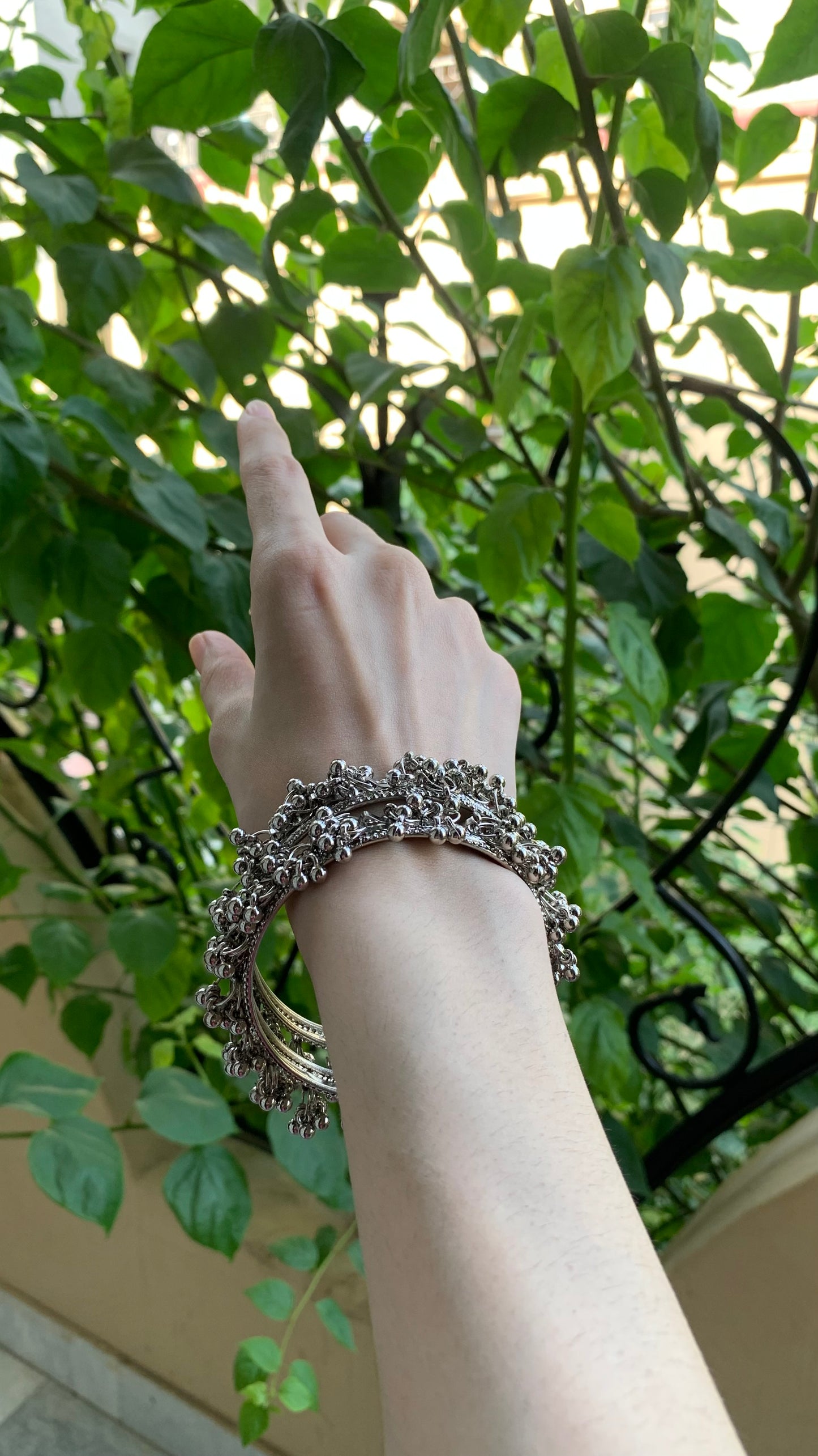 small balls silver karray