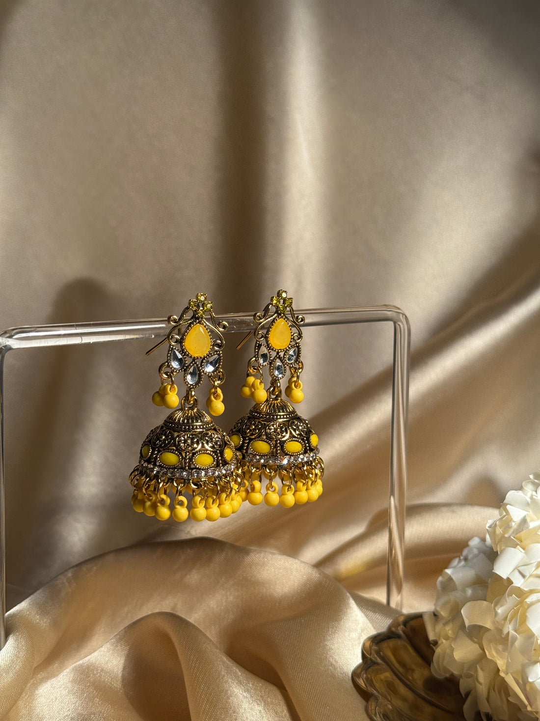 Yellow Earrings for Women