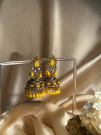 Nani ki jhumkiyan khass collection-gold and yellow