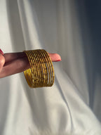 Glitter bangles gold - (kids collection)