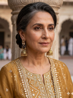 Dadi ki antique jhumkiyan khass collection- black and gold