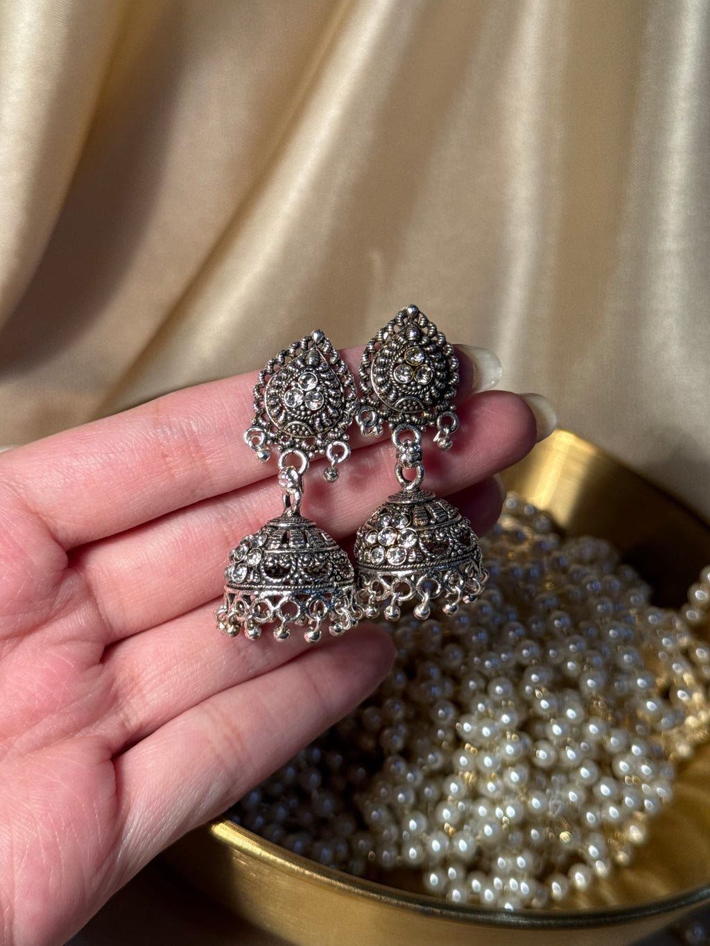 chandni jhumki (rozana collection)