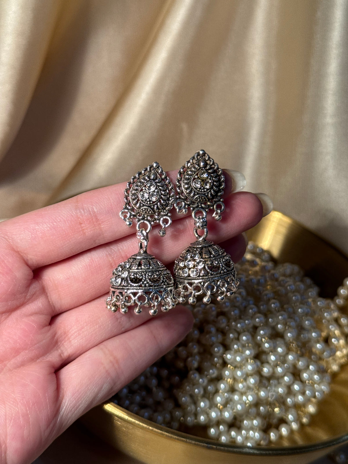 chandni jhumki (rozana collection)