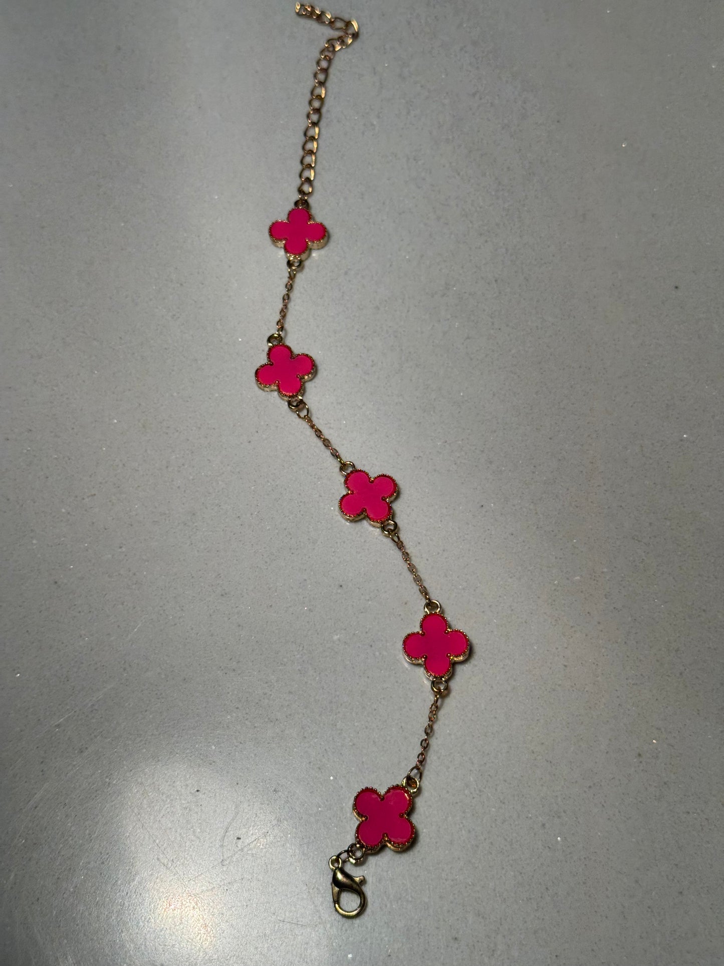 Red Marble Bracelet