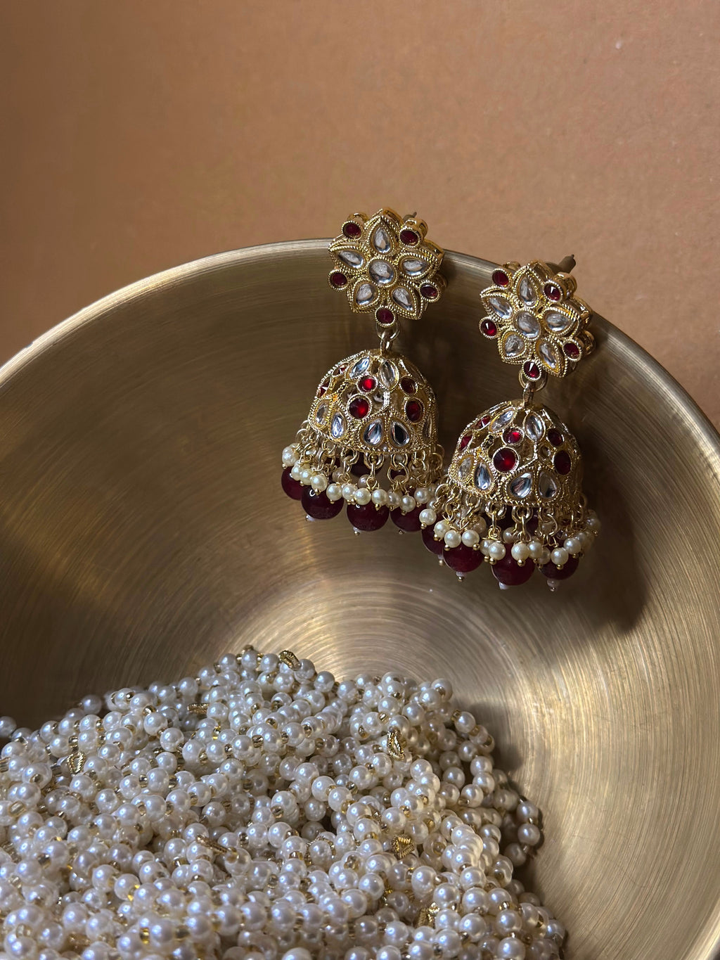 sitara maroon - NAZ collection