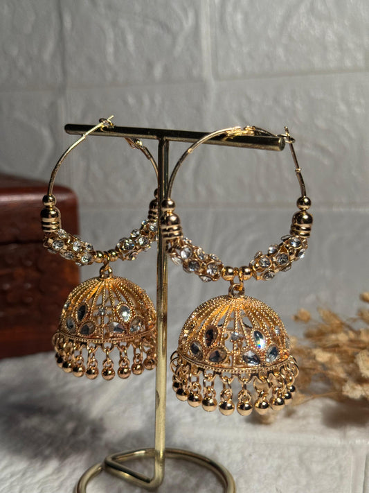 Bano Bali - gold with silver beads