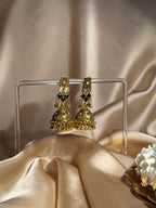 Dadi ki antique jhumkiyan khass collection- black and gold