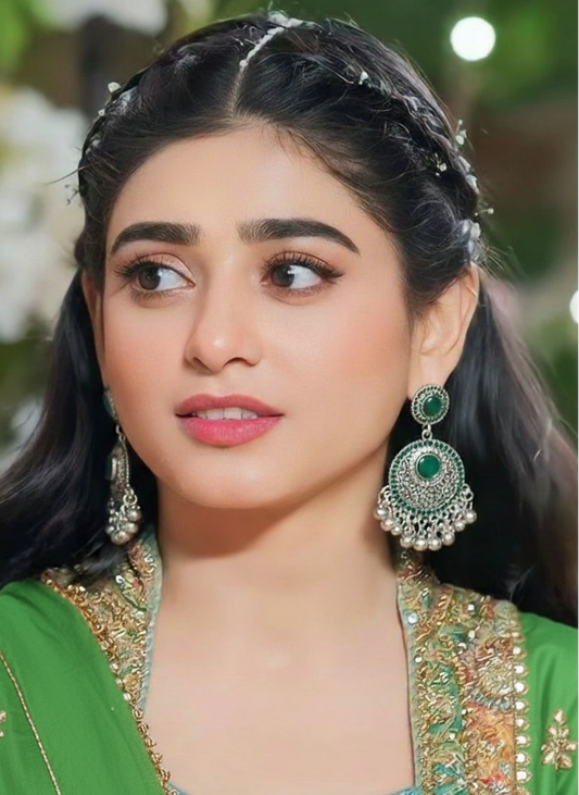 Gol jali ghungroo green (Sheharbano)