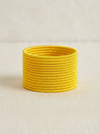 thread bangles yellow