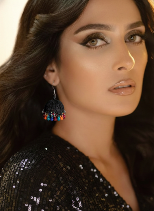 Matt Jhumka black and multi- (Zartabbano)