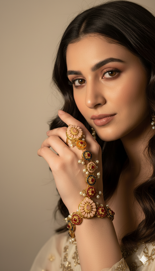 mariyam Angla (Peach)