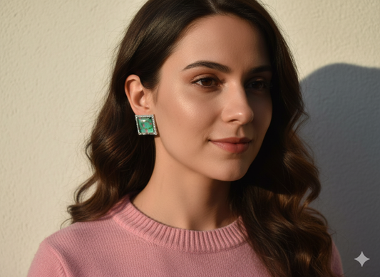 Summer Breeze earrings - Aqua Blue