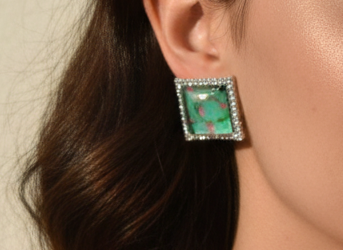 Summer Breeze earrings - Aqua Blue