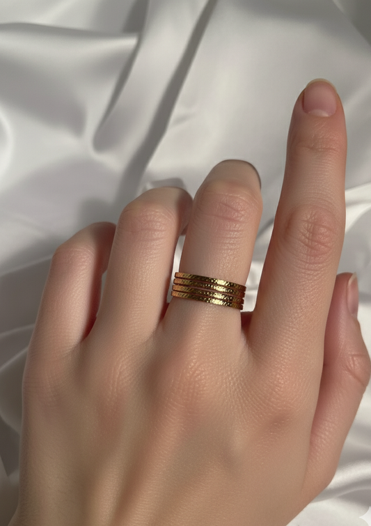 Gold Ring (double band)