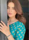 Double Gem bracelet turquoise (Mahnoorbano)