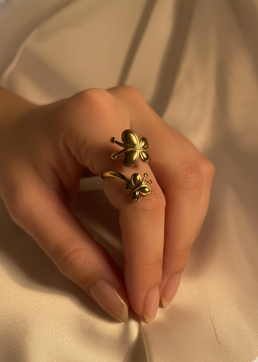 Gold Ring ( butterfly)