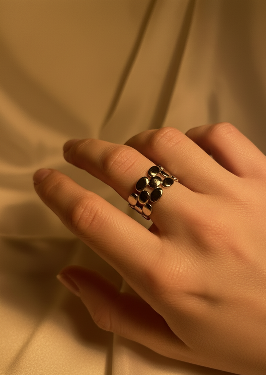 Silver Ring (geometric)