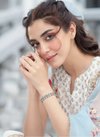 Double Gem bracelet clear (Mahnoorbano)