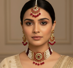 Aliza Choker set (red)