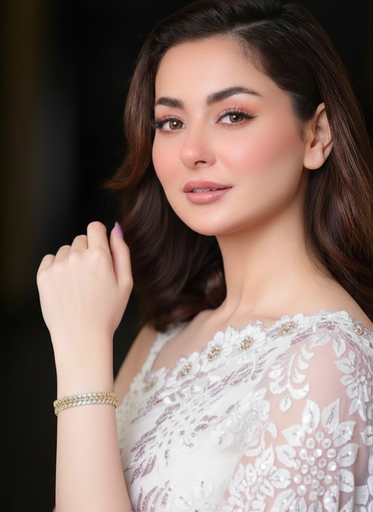 Double Boti Bracelet clear(Sheharbano)