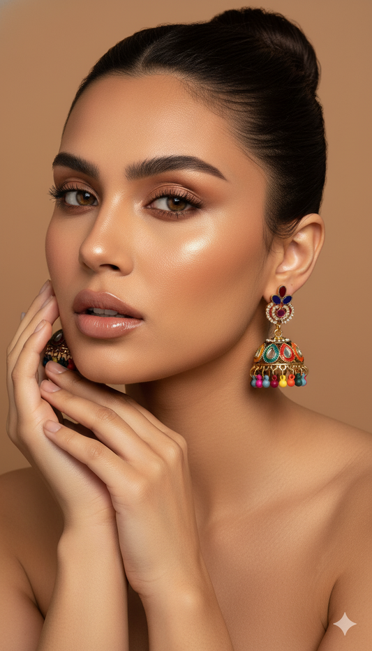 Teen booti paisley bedazzled - multiicolor