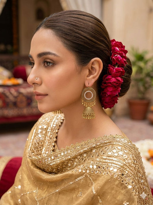 Gul jhumki copper - eid collection